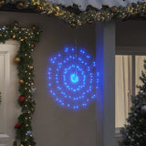 Vidaxl kerstverlichting vuurwerk 4 st 140 led's 17 cm blauw