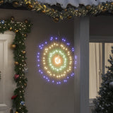 Vidaxl kerstverlichting vuurwerk 4 st 140 meerkleurige led's 17 cm