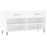 Vidaxl schoenenbank 102x35x55 cm bewerkt hout wit