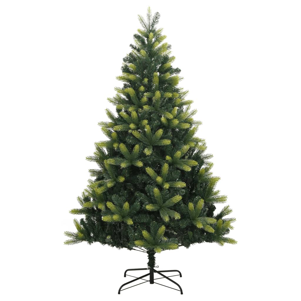 Vidaxl kunstkerstboom met scharnieren en standaard 180 cm