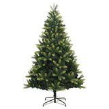 Vidaxl kunstkerstboom met scharnieren en standaard 180 cm