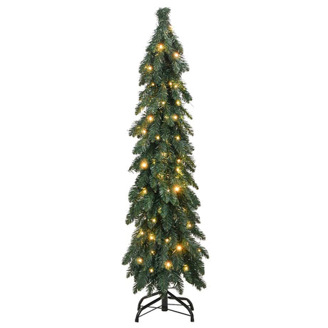 Vidaxl kunstkerstboom met verlichting 60 led's 120 cm