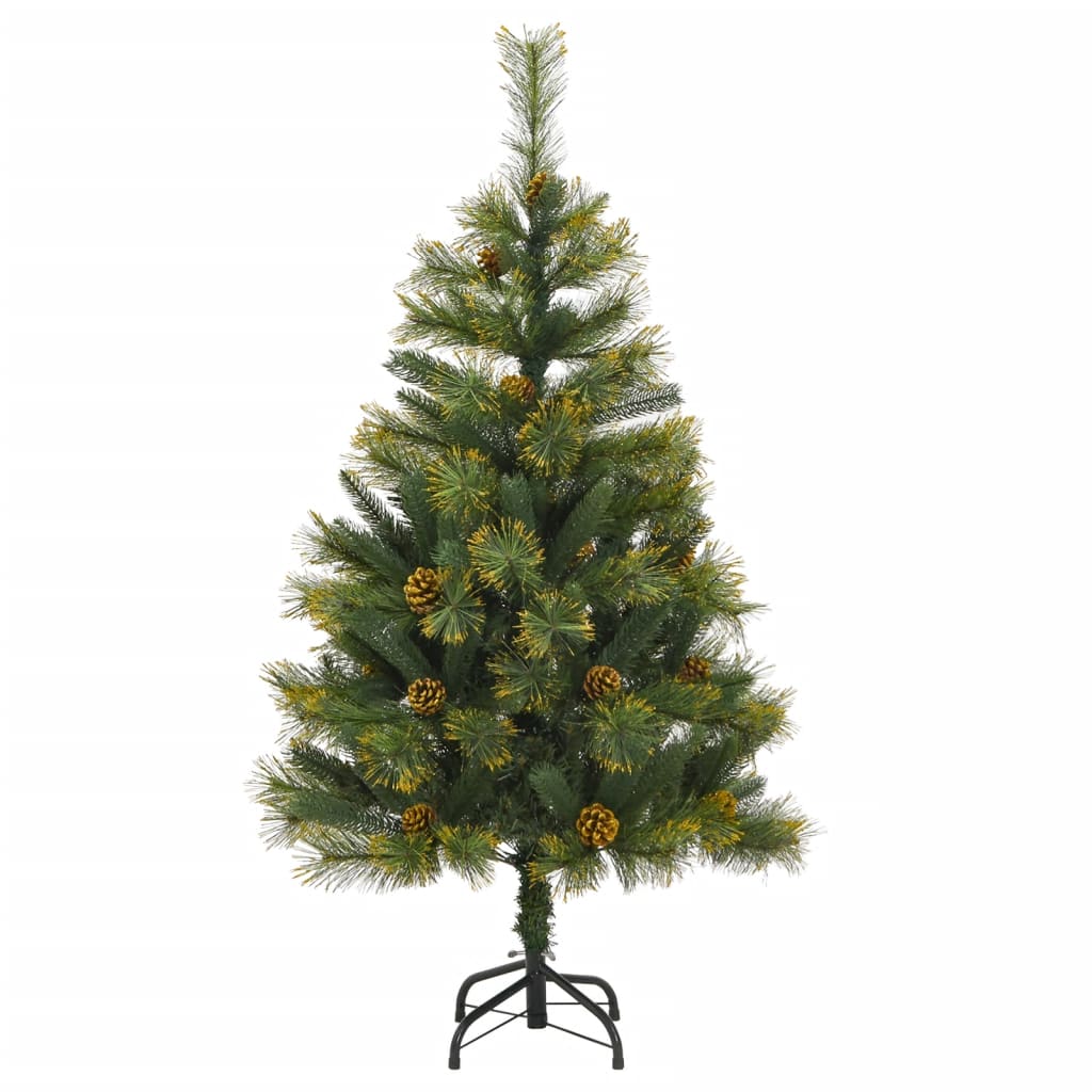 Vidaxl kunstkerstboom met scharnieren en standaard 150 cm