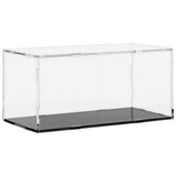 Vidaxl displaybox transparant 30x15x14 cm acryl