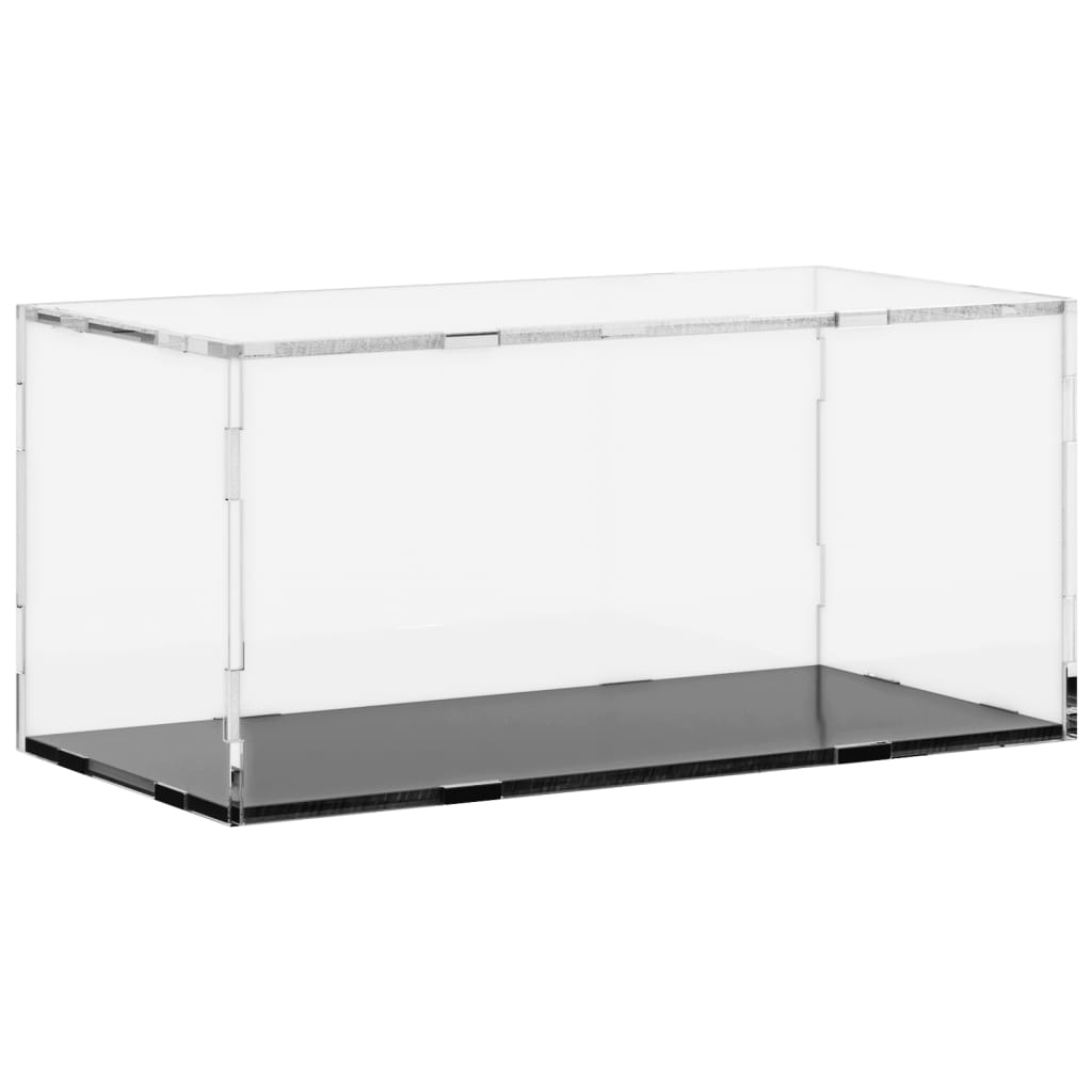 Vidaxl vitrine transparant 30x15x14 cm acryl