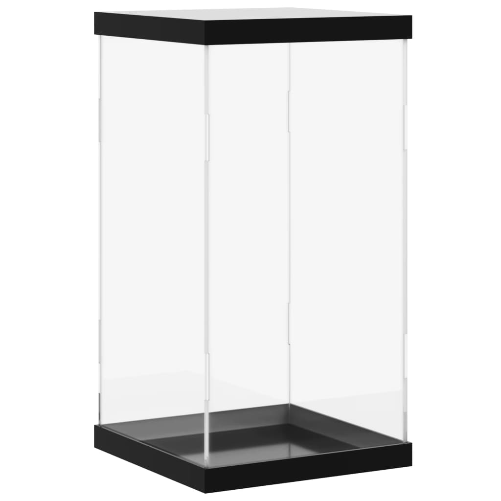 Vidaxl vitrine transparant 20x20x38 cm acryl