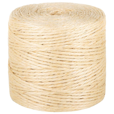 Vidaxl touw 4 mm 100 m 100% sisal