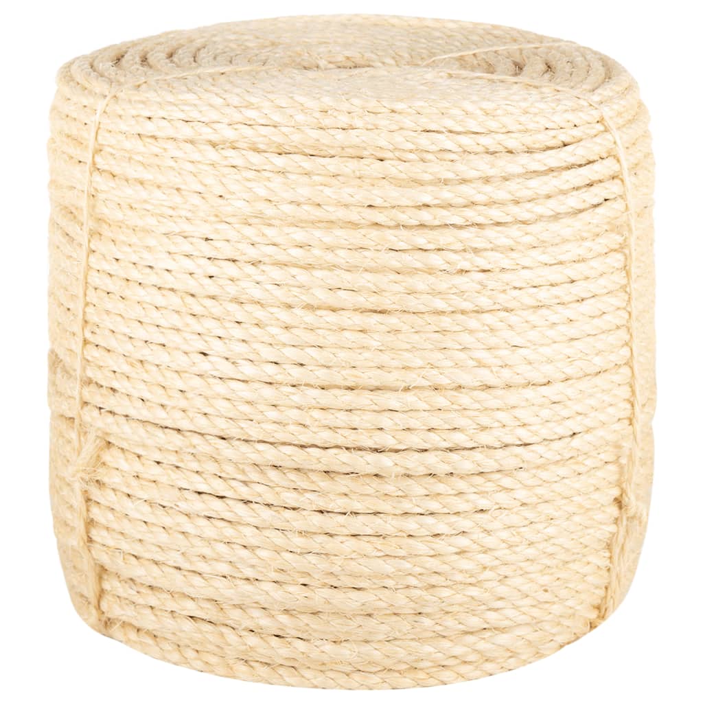 Vidaxl touw 8 mm 25 m 100% sisal