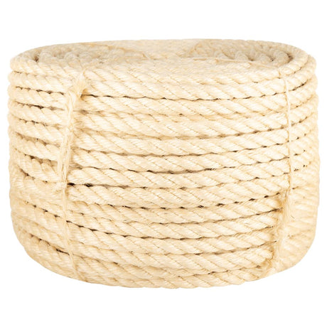 Vidaxl touw 16 mm 25 m 100% sisal