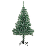 Vidaxl kunstkerstboom met sneeuw 150 cm groen