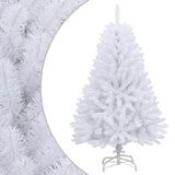 Vidaxl kunstkerstboom met scharnieren en standaard 150 cm wit