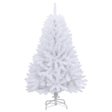 Vidaxl kunstkerstboom met scharnieren en standaard 150 cm wit