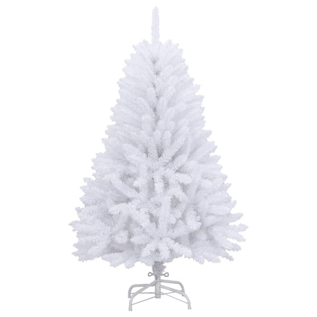 Vidaxl kunstkerstboom met scharnieren en standaard 150 cm wit