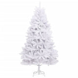 Vidaxl kunstkerstboom met scharnieren en standaard 180 cm wit