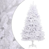 Vidaxl kunstkerstboom met scharnieren met standaard 270 cm wit