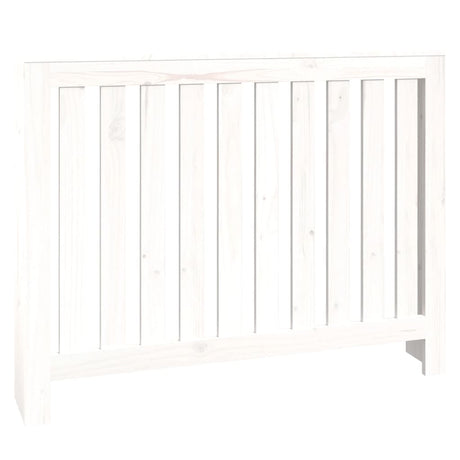 Vidaxl radiatorombouw 108,5x19x84 cm massief grenenhout wit