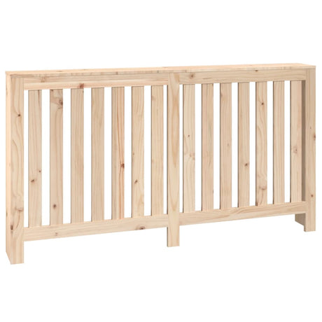 Vidaxl radiatorombouw 153x19x84 cm massief grenenhout