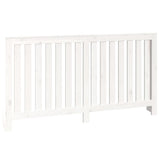 Vidaxl radiatorombouw 153x19x84 cm massief grenenhout wit