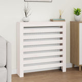 Vidaxl radiatorombouw 79,5x19x84 cm massief grenenhout wit