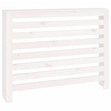 Vidaxl radiatorombouw 108,5x19x84 cm massief grenenhout wit