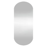Vidaxl wandspiegel 25x60 cm ovaal glas