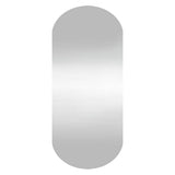 Vidaxl wandspiegel 25x60 cm ovaal glas