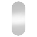 Vidaxl wandspiegel 25x60 cm ovaal glas