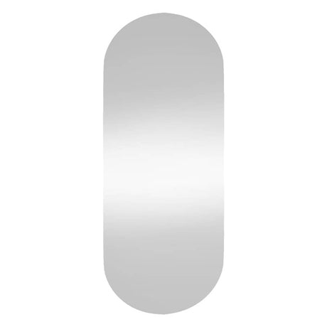 Vidaxl wandspiegel 25x60 cm ovaal glas