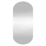 Vidaxl wandspiegel 45x100 cm ovaal glas