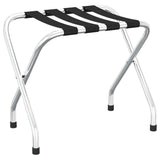 Vidaxl bagagerek 56x40x49 cm zwart en zilver