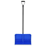Vidaxl sneeuwschep 147 cm metaal blauw