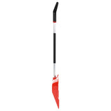 Vidaxl sneeuwschep 136 cm aluminium rood