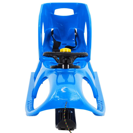 Vidaxl slee met zitje en stuur 102,5x40x23 cm polypropeen blauw