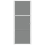 Vidaxl binnendeur 83x201,5 cm esg-glas en aluminium wit