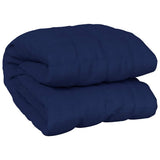 Vidaxl verzwaringsdeken 200x225 cm 13 kg stof blauw