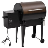 Vidaxl pelletbarbecue 94 cm ijzer zwart