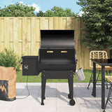 Vidaxl pelletbarbecue 94 cm ijzer zwart