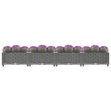 Vidaxl plantenbak verhoogd 160x40x23 cm polypropeen