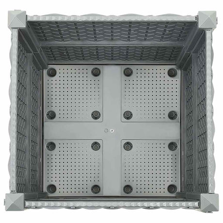 Vidaxl plantenbak verhoogd 40x40x38 cm polypropeen
