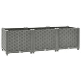 Vidaxl plantenbak verhoogd 120x40x38 cm polypropeen