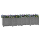 Vidaxl plantenbak verhoogd 160x40x38 cm polypropeen