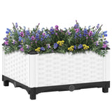 Vidaxl plantenbak verhoogd 40x40x23 cm polypropeen