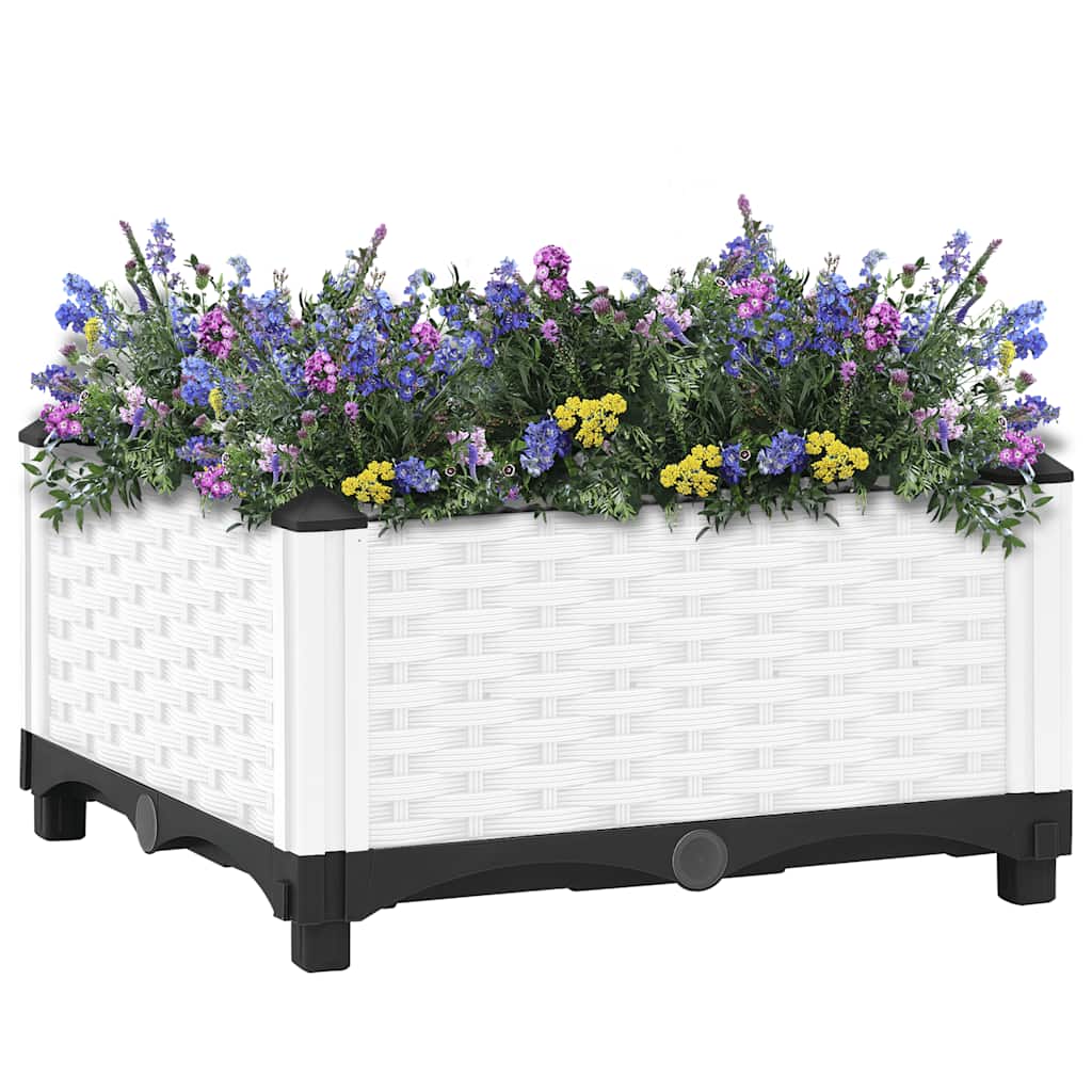 Vidaxl plantenbak verhoogd 40x40x23 cm polypropeen