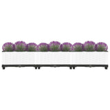 Vidaxl plantenbak verhoogd 120x40x23 cm polypropeen