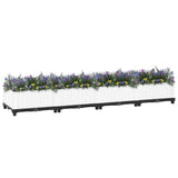 Vidaxl plantenbak verhoogd 160x40x23 cm polypropeen