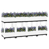 Vidaxl plantenbak verhoogd 160x40x71 cm polypropeen