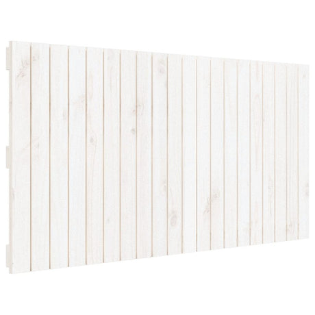 Vidaxl wandhoofdbord 127,5x3x60 cm massief grenenhout wit