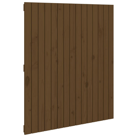 Vidaxl wandhoofdbord 95,5x3x110 cm massief grenenhout honingbruin