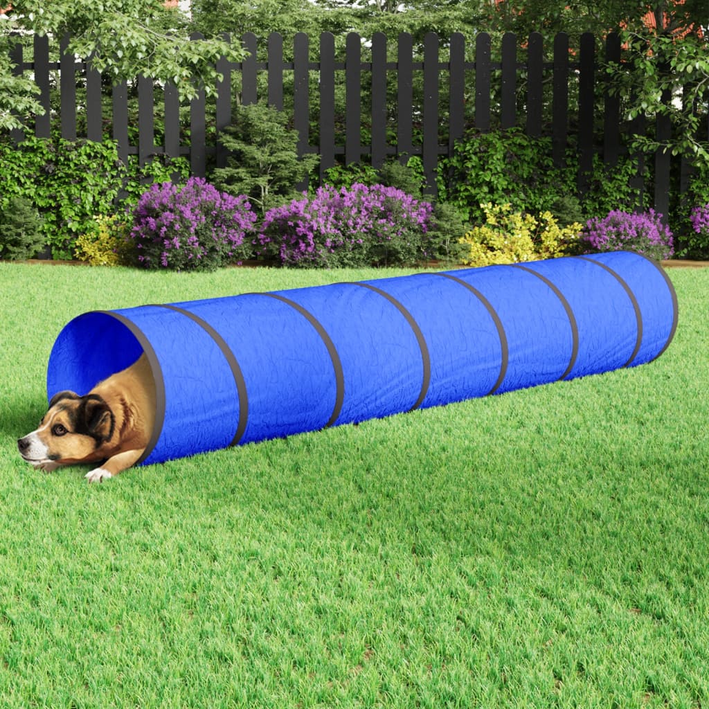 VidaXL Hondentunnel Ø 50x300 cm polyester blauw