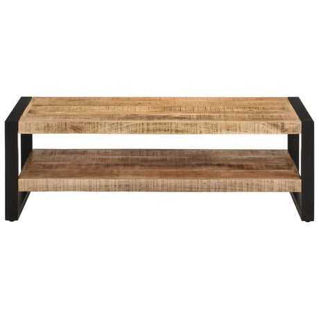 Vidaxl salontafel 120x55x40 cm massief mangohout